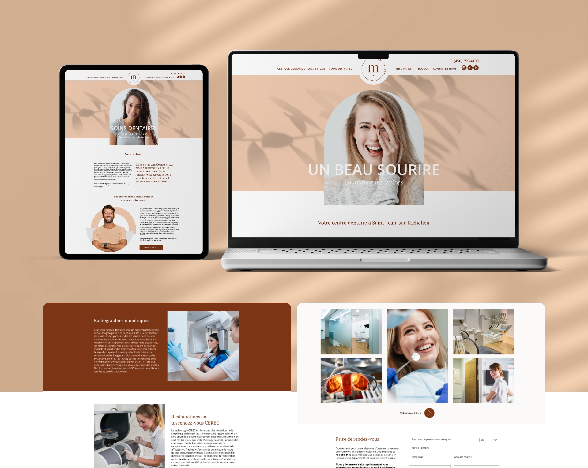 Site web - M Dentistes Site web - M Dentistes