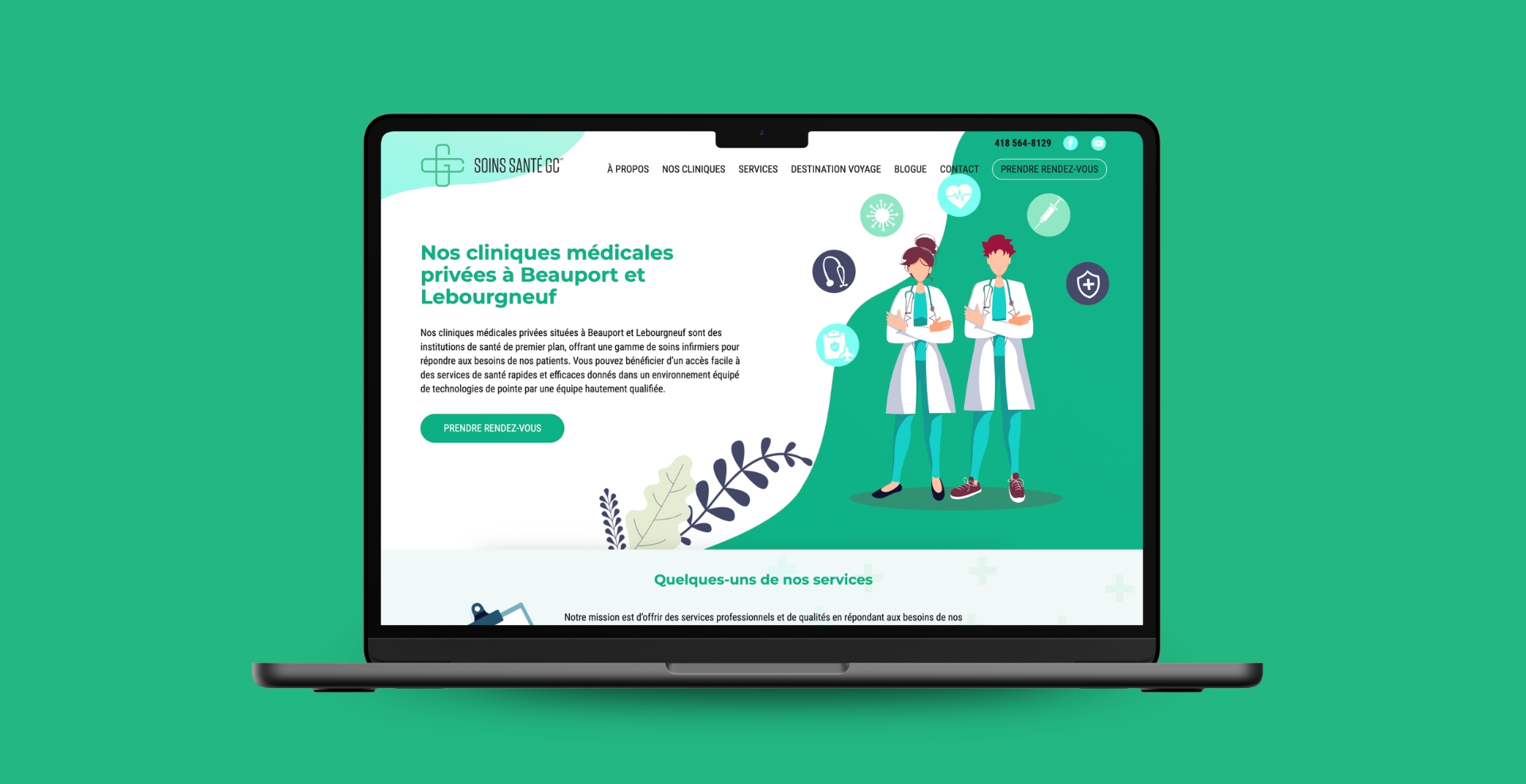Site web - Soins Santé GC Site web - Soins Santé GC